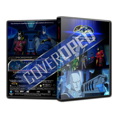 Batman Makineler Mutantlara Karşı - Batman Unlimited: Mechs vs. Mutants V2 Cover Tasarımı